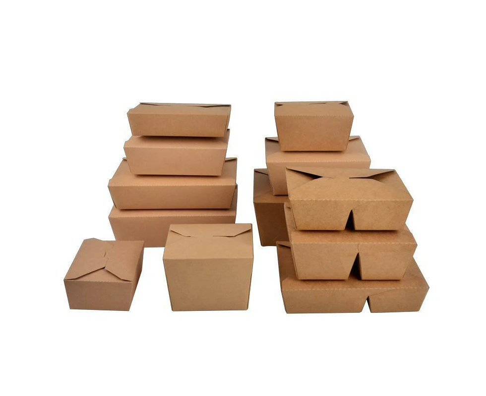 Disposable Takeaway Boxes 200PCS 11Sizes