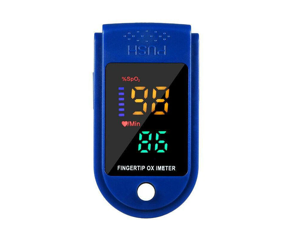 Professional Finger Pulse Oximeter Blood Oxygen Saturation Monitor Heart Rate