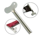 4X Stainless Steel Tube Toothpaste Squeezer Easy Key Dispenser Rolling Holder Au