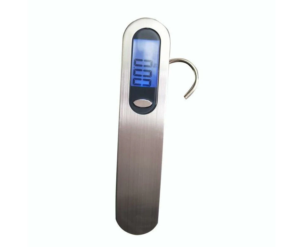 Lcd Digital Display Electronic Balance Scale Hanging Luggage Weight 110Lb / 50Kg