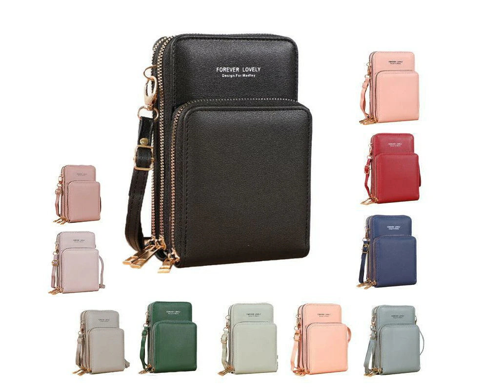 Women Crossbody Phone Purse Touch Screen Bag Rfid Blocking Wallet Shoulder Strap