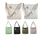 Womens Hobo Large Canvas Shoulder Bag Travel Crossbody Bag Handbag Tote Bag