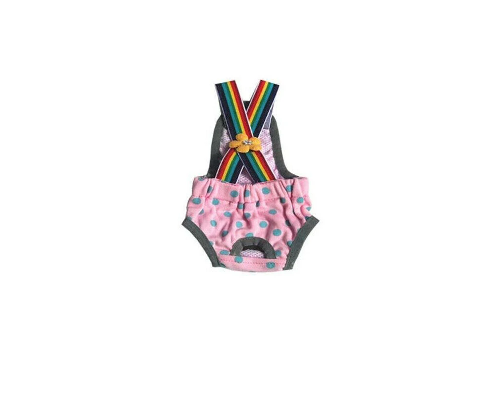 Female Dog Sanitary Nappy Diaper Pink