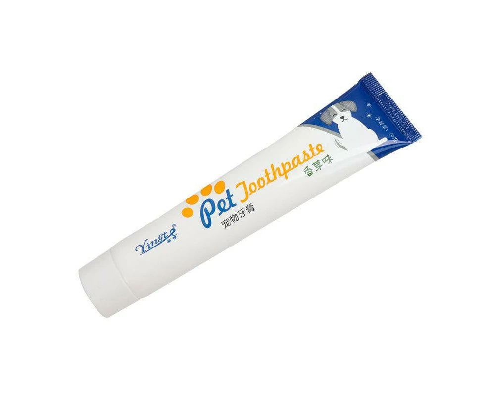 Pet Dog Cat Toothpaste Teeth Cleaning Vanilla