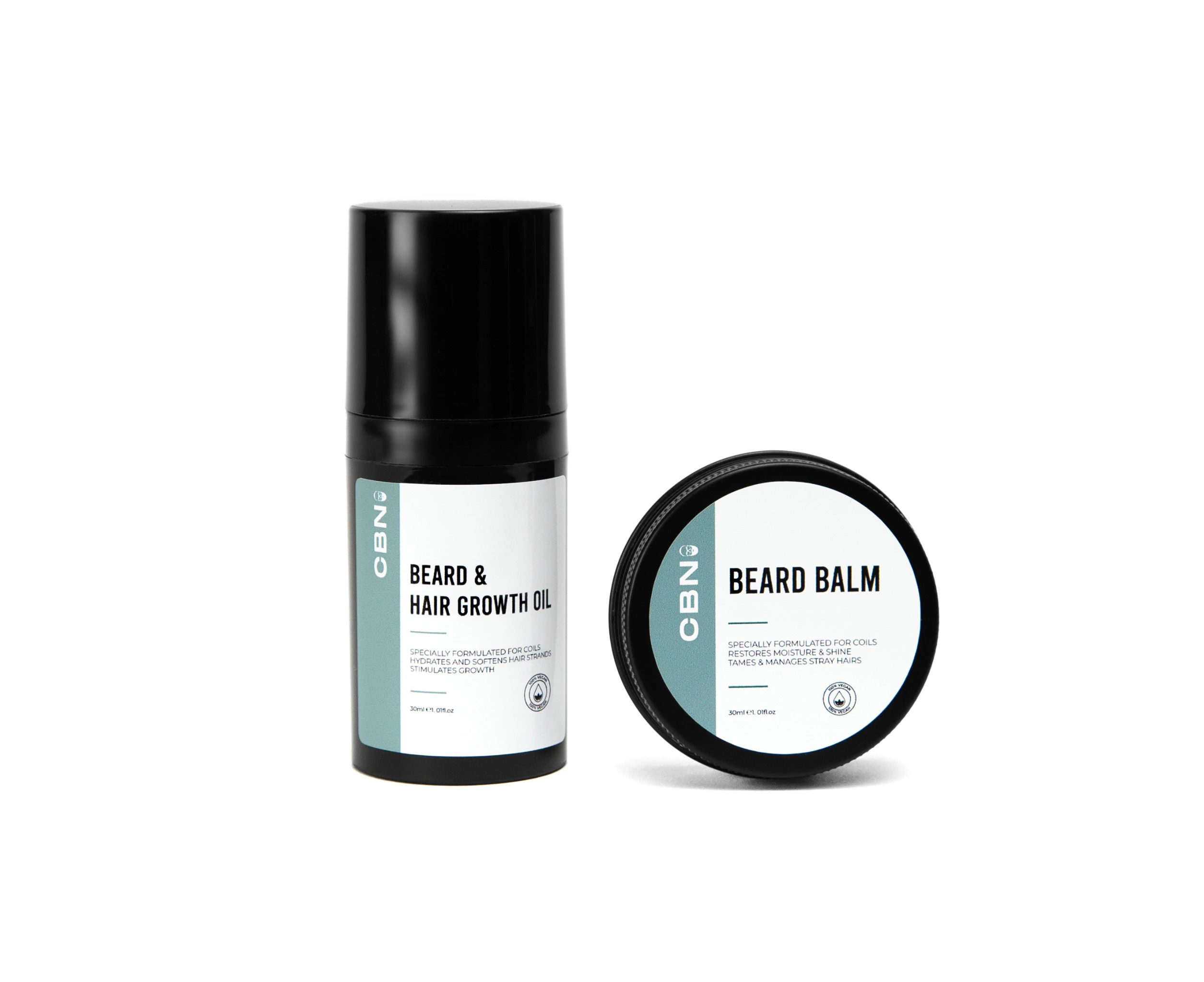 Growth Oil & Beard Balm Set