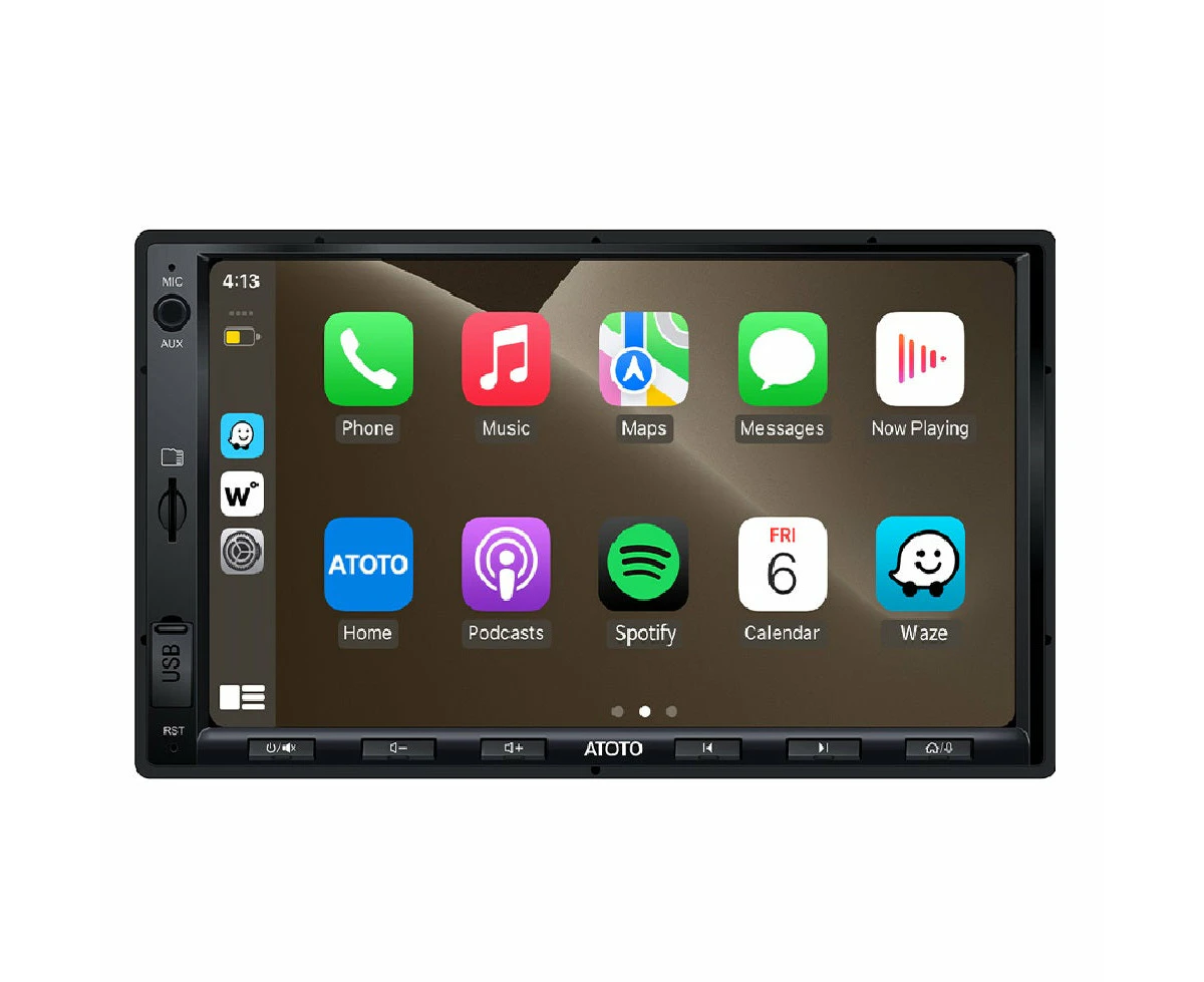 Car Stereo ATOTO F7 WE Wireless CarPlay & Android Auto Bluetooth With Buttons