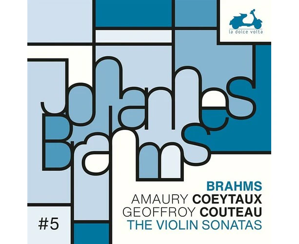 Amaury Coeytaux - Brahms: The 3 Violin Sonatas  [COMPACT DISCS] USA import