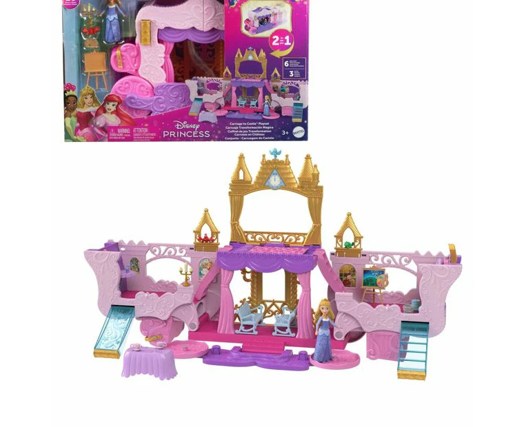 Disney Princess Carriage to Castle Playset