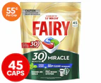 Fairy 30 Minute Miracle Dishwasher Caps 45pk