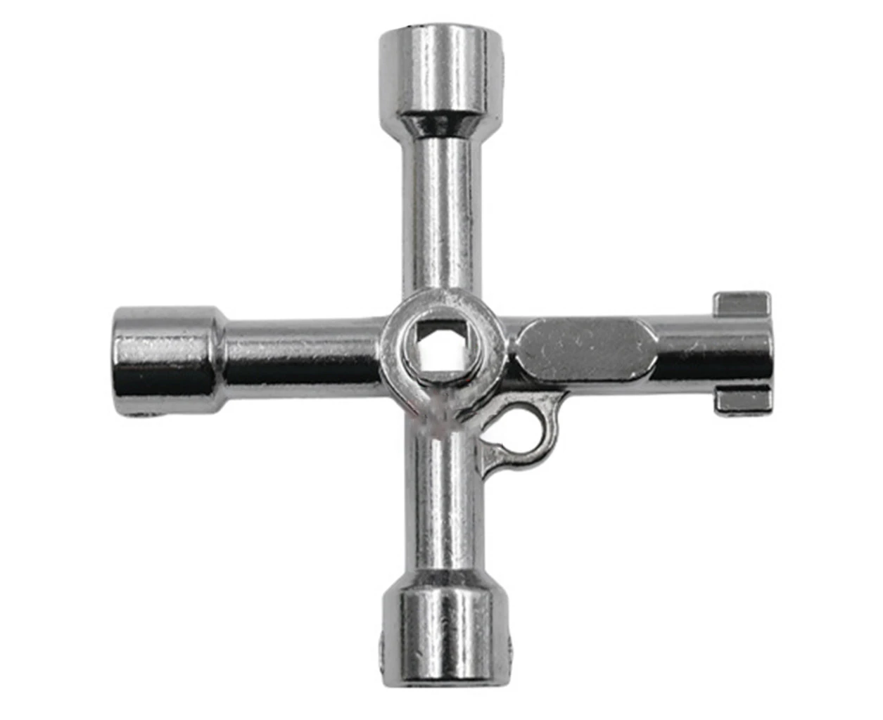 Key wrench-Type B key wrench Center six sides/square hole - TC