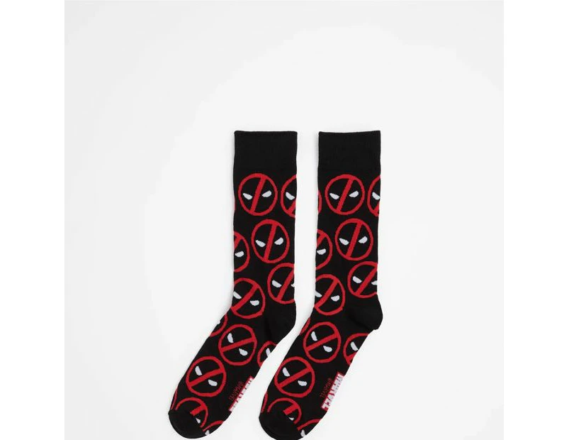 Deadpool Licensed Crew Socks - Swag