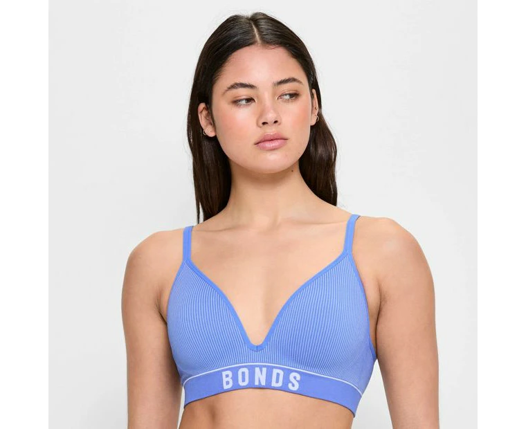 Retro Rib T-Shirt Crop Bra - Bonds