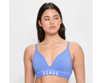 Retro Rib T-Shirt Crop Bra - Bonds