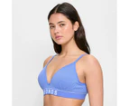 Retro Rib T-Shirt Crop Bra - Bonds