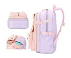 Girls Backpack Elementary School, Bunny Backpack for girls Cute Kids Laptop Bag Kindergarten Preschool Bookbag