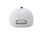 Unisex Adult Yacht Boating Sailor Baseball Hat Costume Hat Navy Captain Hat - White