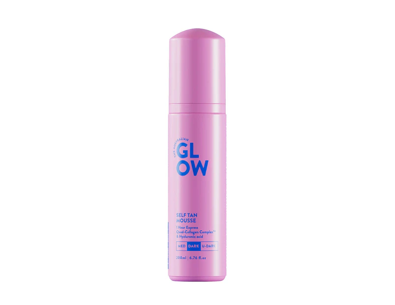 The Australian Glow 1 Hour Express Self Tanning Mousse Dark 200ml