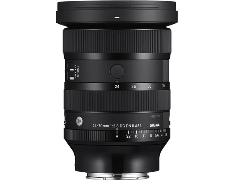 Sigma 24-70mm f/2.8 DG DN II Art Lens for Sony E-Mount