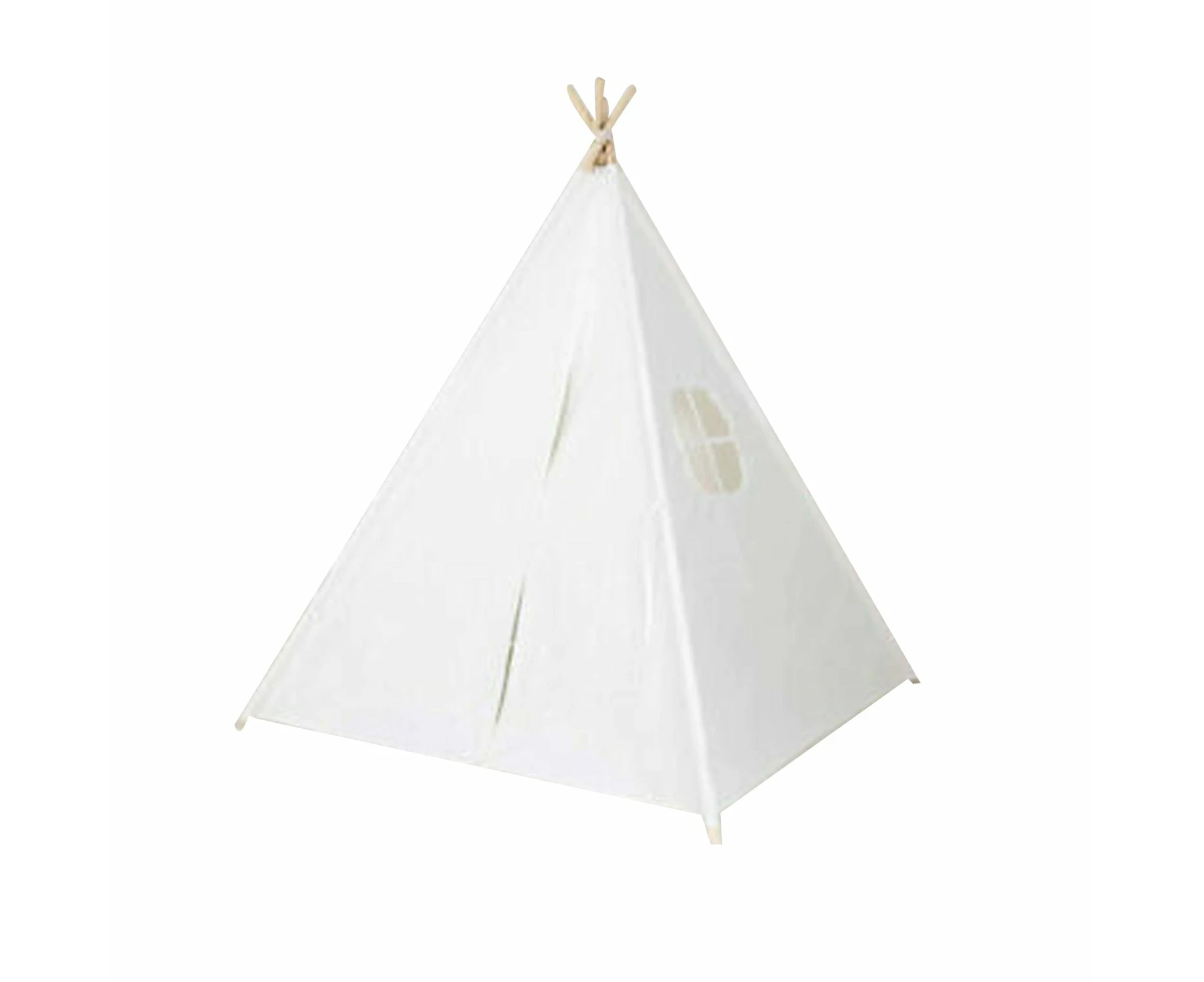 160cm Cotton Canvas Kids Teepee Tent Childrens Wigwam Indoor Play House