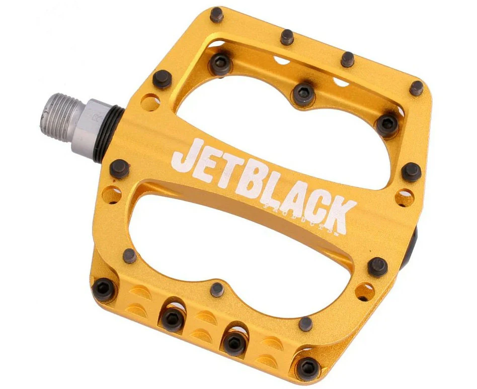 Jetblack Superlight MTB Bicycle Pedals Gold - Gold