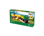 5pc Brio Farm Train Kids/Childrens Pretend Play Interactive Toy Playset 3y+