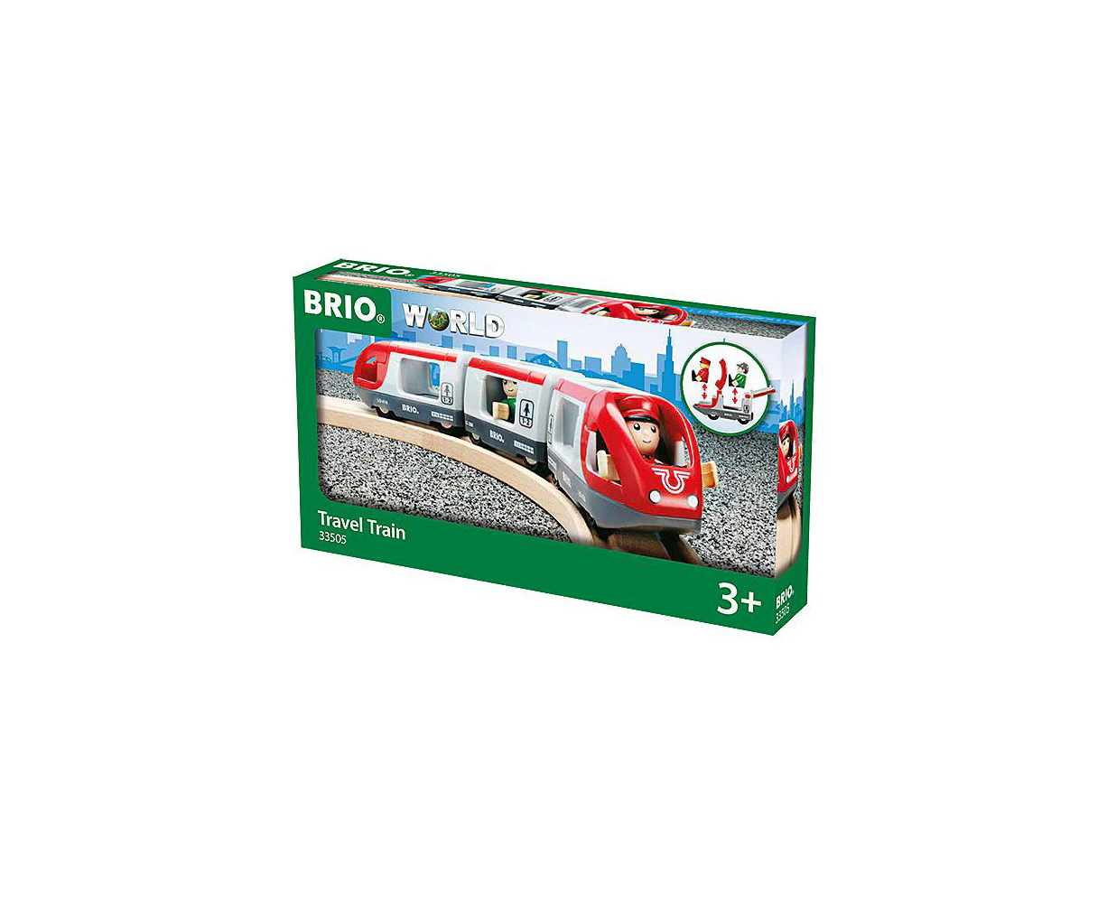 5pc Brio Travel Train Kids/Childrens Pretend Play Interactive Toy Playset 3y+