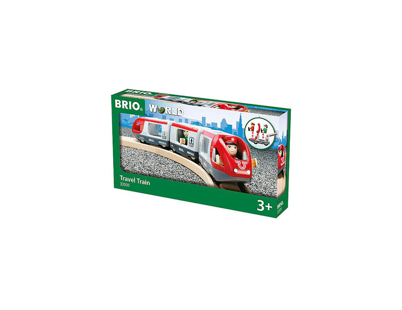 5pc Brio Travel Train Kids/Childrens Pretend Play Interactive Toy Playset 3y+