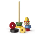 BRIO 9-Piece Stacking Clown Toy