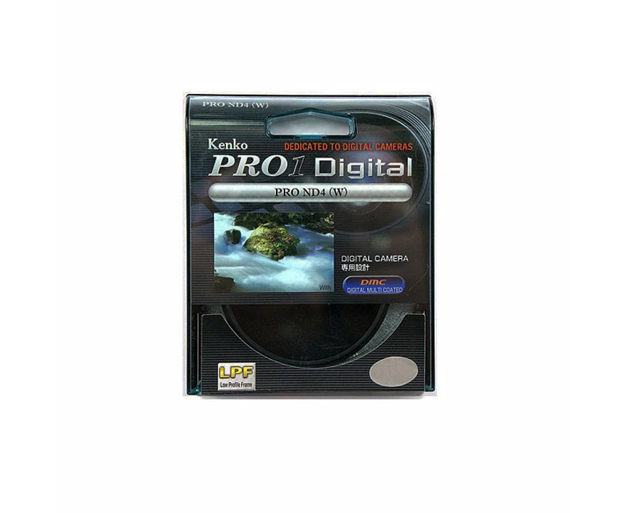 Kenko Pro1 Digital Multi Coated ND4 (W) Camera Lens Filter