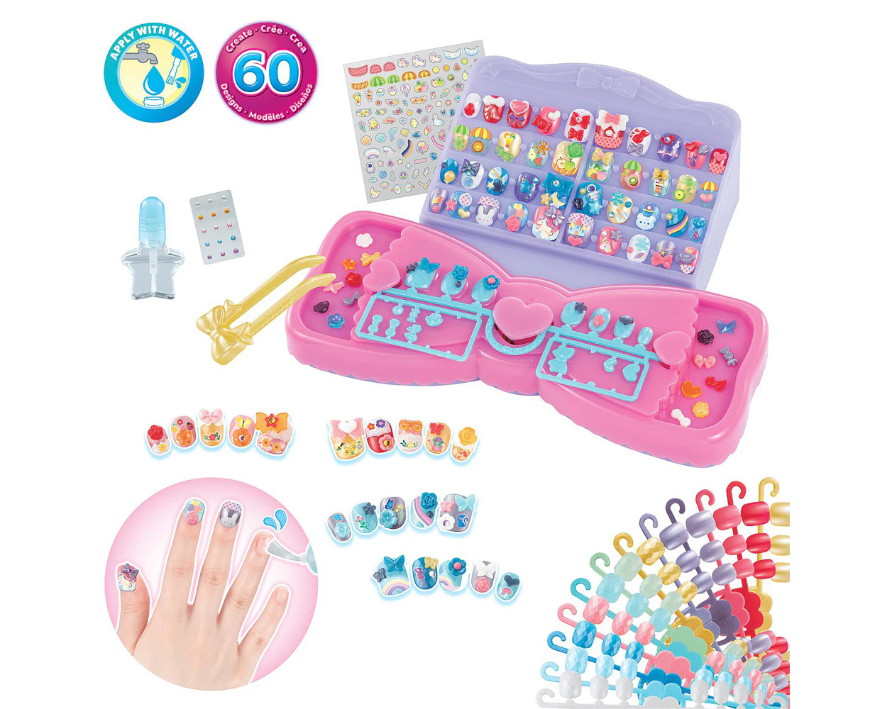 Aquabeads Design 'n' Display Nail Studio Kids/Childrens Interactive Toy 4+