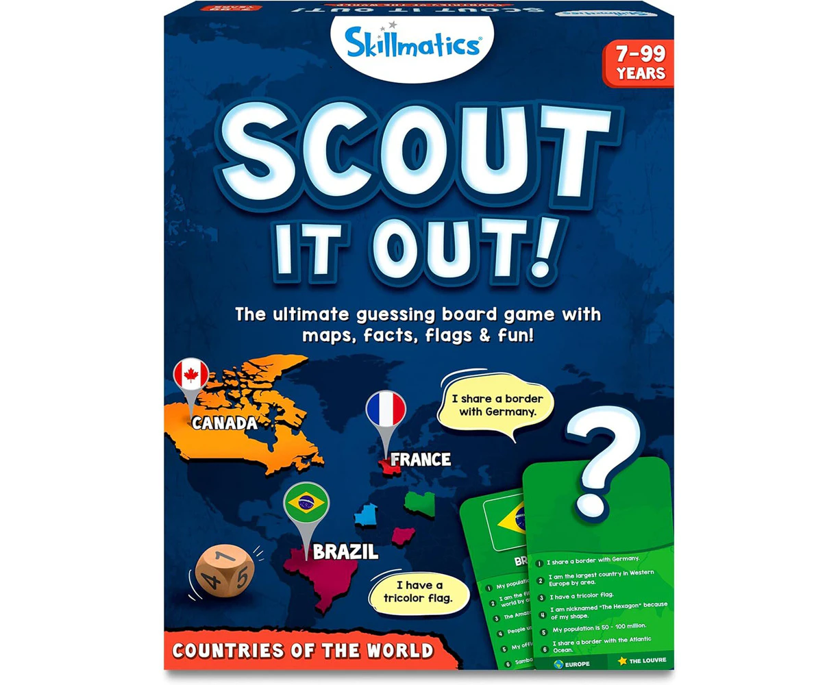 Skillmatics Scout it Out! Countries Kids/Childrens Interactive Toy Playset 7+