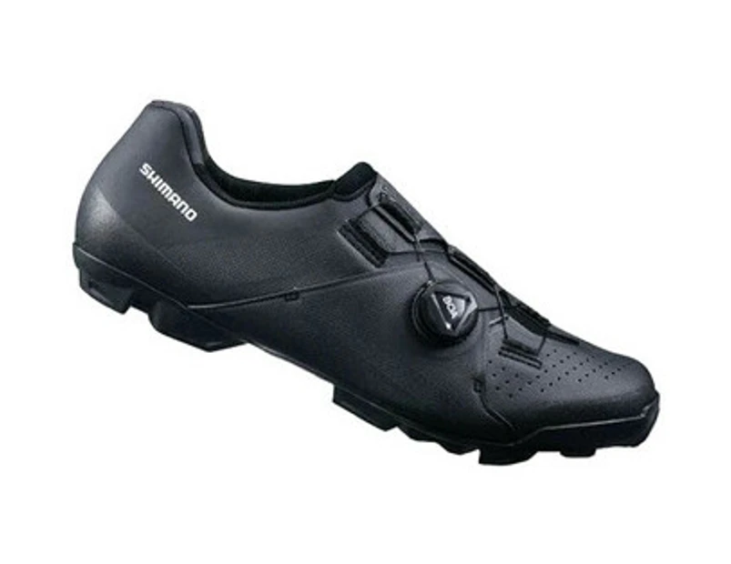 Shimano XC300 SPD MTB Shoes Black Wide Fit