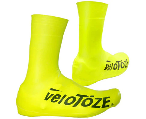 veloToze Tall Road 2.0 Shoe Covers Day Yellow