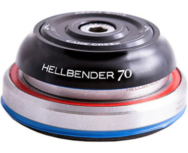 Cane Creek Hellbender 70 IS42 28.6mm/IS52 40mm Complete Headset Black