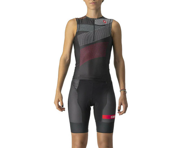 Castelli Free 2 Womens Tri Singlet Black 2022