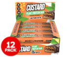 12 x Muscle Nation Custard Plant Protein Bar Choc Peanut Butter 60g