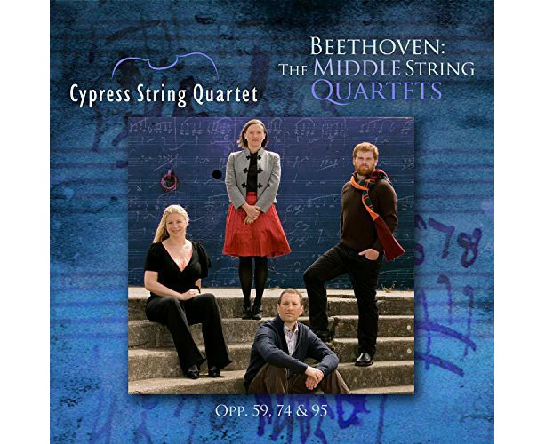 Beethoven / Cypress String Quartet - Middle String Quartets  [COMPACT DISCS] USA import