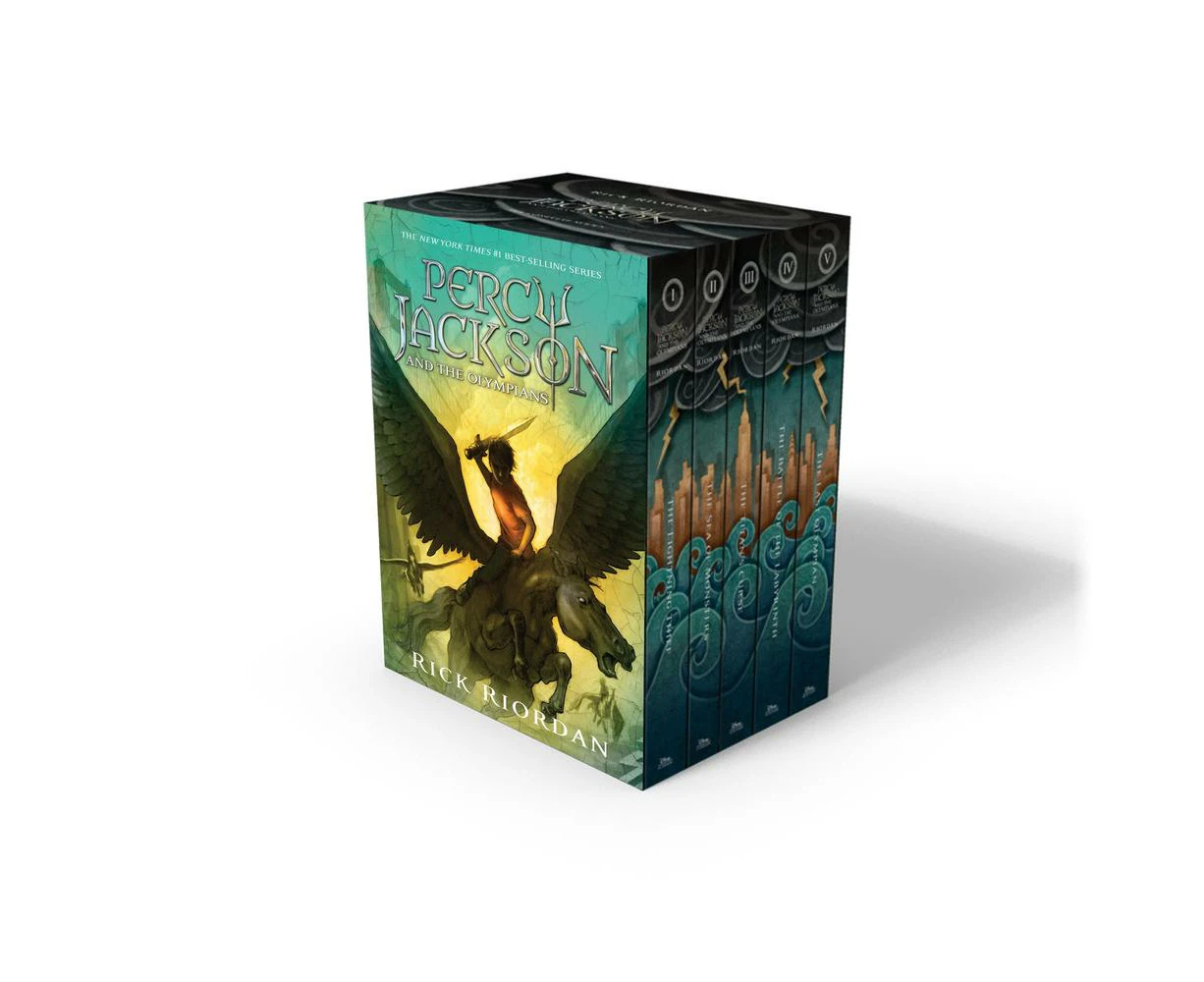 Percy Jackson and the Olympians Hardcover Boxed Set