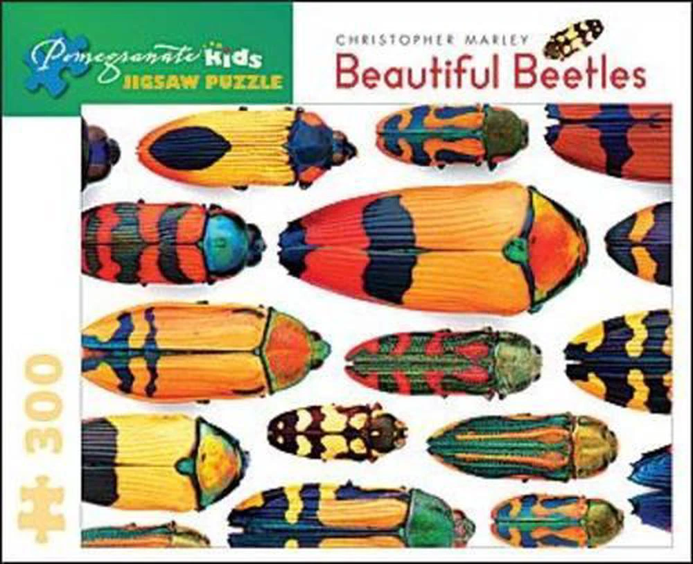 Beautiful Beetles 300-Piece Jigsaw Puzzle