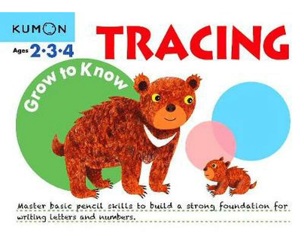 Grow to Know Tracing: Ages 2 3 4