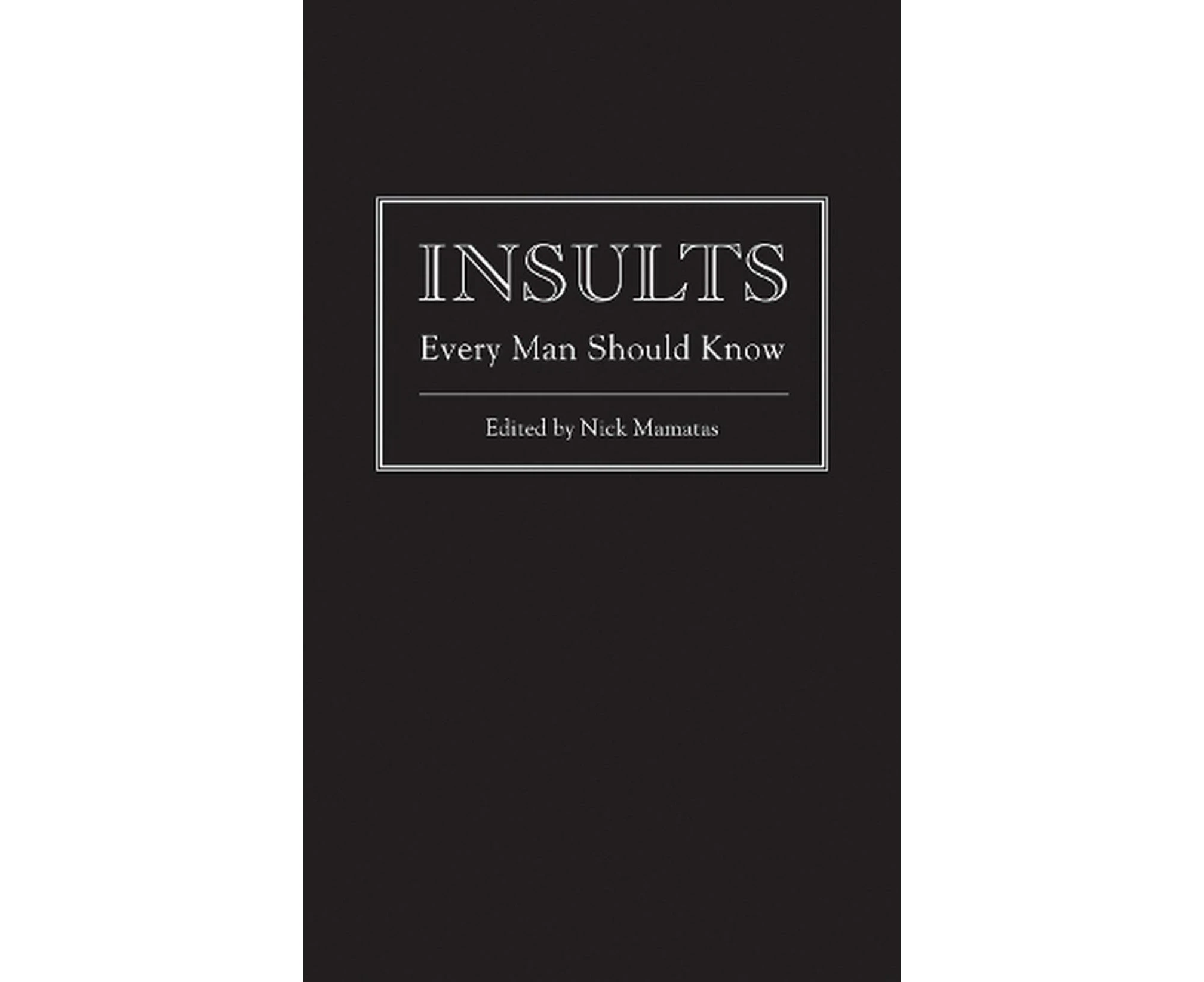 Insults Every Man Should Know