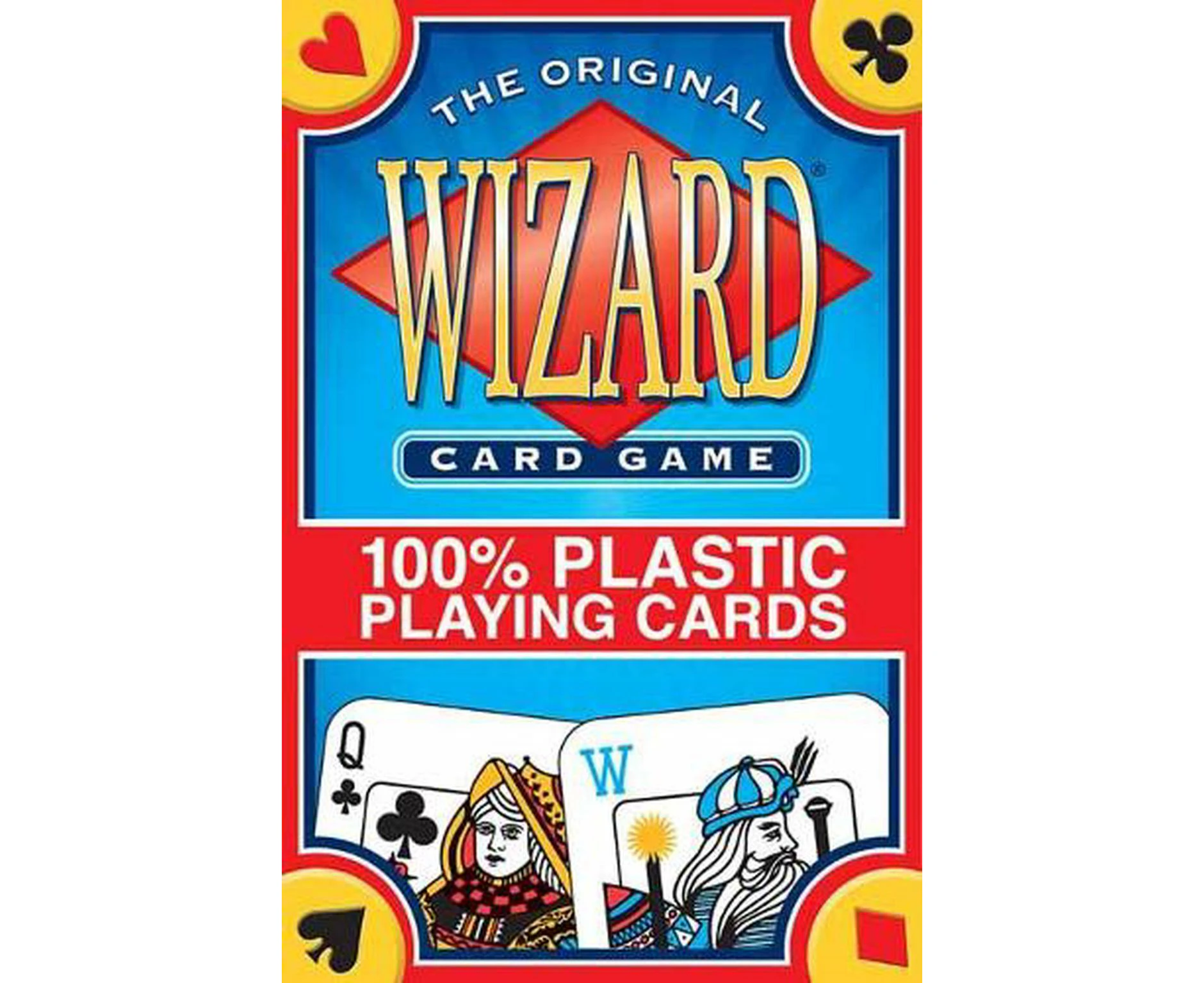 Wizard Card Game 100% Plastic Playing Cards