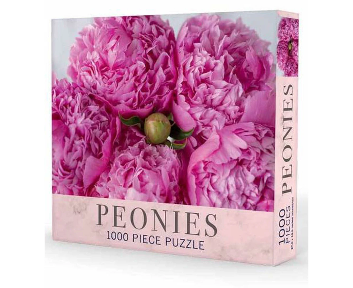 1000-piece puzzle: Peonies