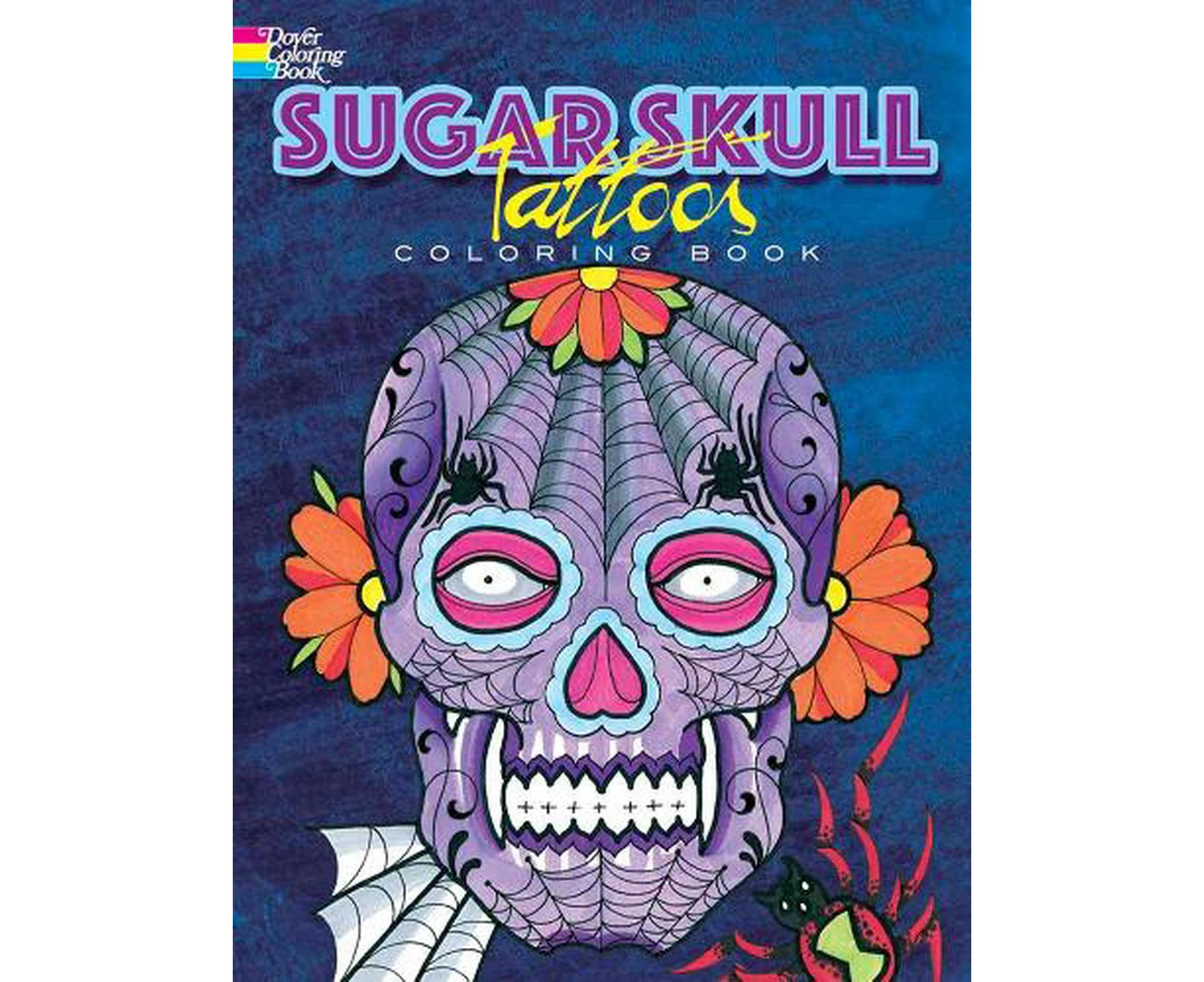 Sugar Skull Tattoos Coloring Book