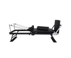 iHealth Foldable Pilates Reformer Exercise Fitness Gym Home Cardio Yoga