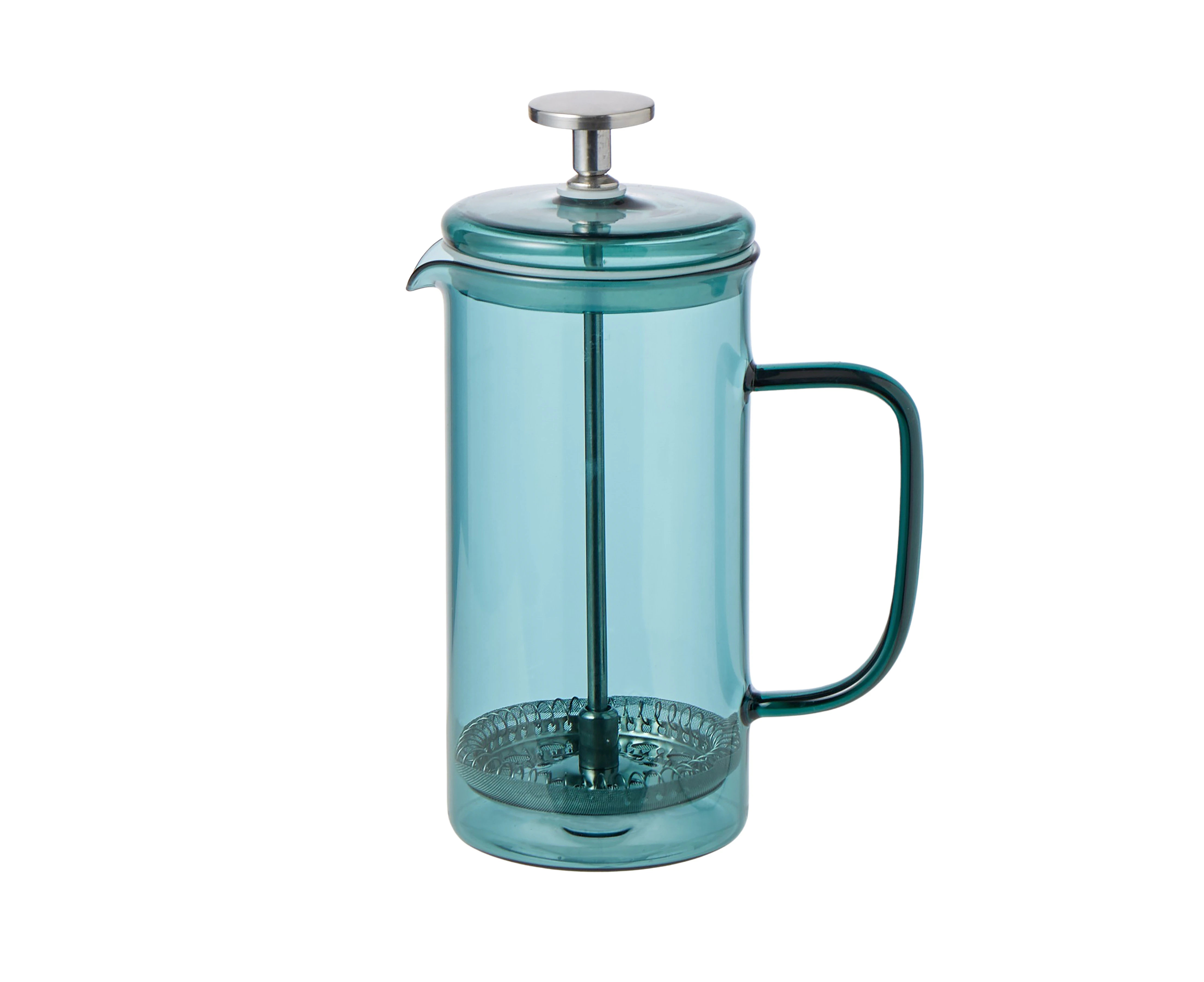 Leaf & Bean Glass French Press Plunger Coffee Maker 350ml