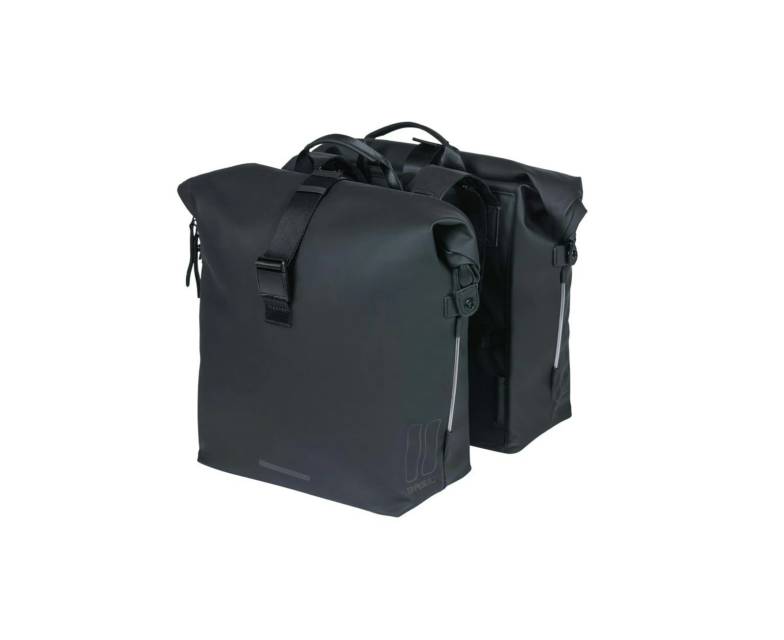 Basil SoHo Double Bag Nordlicht Night Black 41L