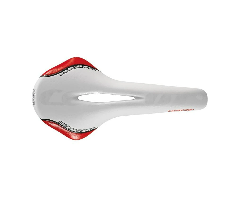 Selle-San-Marco Concor Racing Red Edition Arrowhead White/Red - Performance Saddle