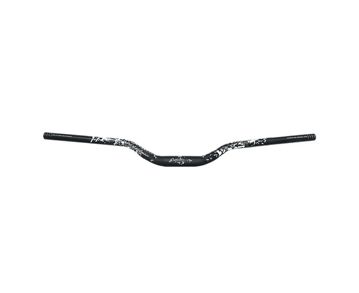 31.8MM Mountain Bike Handlebar Aluminum Alloy Bicycle Riser Handlebar 55MM Rise 780MM Length Bicycle Bar with Matte Surface