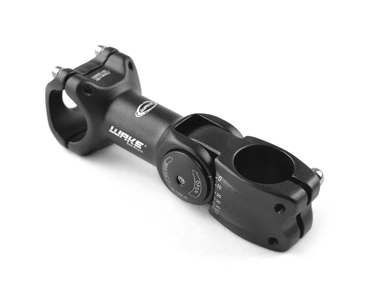 25.4mm / 31.8mm 60 Degree Adjustable Bike Stems Aluminum Alloy Stems MTB Mountain Bike Road Bicycle Handlebar Stem Riser